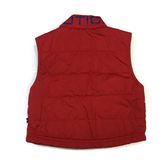 BY81 Nautica Preppy Puffer Vest Jacket 2T - Picture 4 of 5